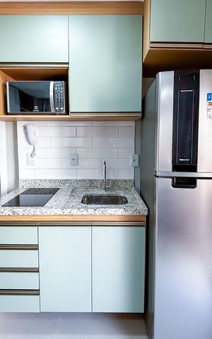 Apartamento à venda com 25m², 1 quarto e sem vaga