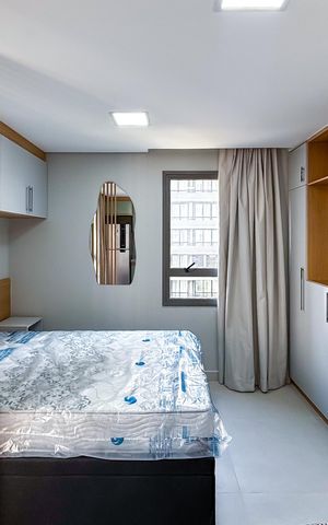 Apartamento à venda com 25m², 1 quarto e sem vaga
