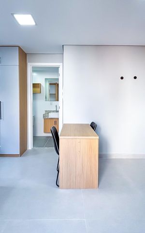 Apartamento à venda com 25m², 1 quarto e sem vaga