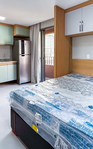 Apartamento à venda com 25m², 1 quarto e sem vaga
