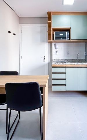 Apartamento à venda com 25m², 1 quarto e sem vaga