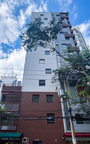 Apartamento à venda com 25m², 1 quarto e sem vaga