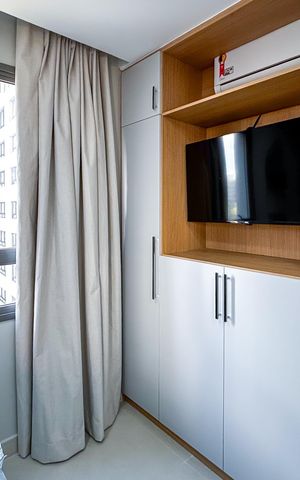 Apartamento à venda com 25m², 1 quarto e sem vaga