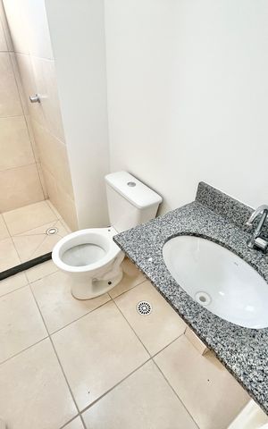 Apartamento para alugar com 78m², 2 quartos e sem vaga Apartamento para alugar com 78m², 2 quartos e sem vagaBanheiro