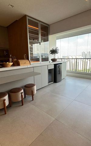 Apartamento à venda com 110m², 3 quartos e 3 vagasVaranda da Sala