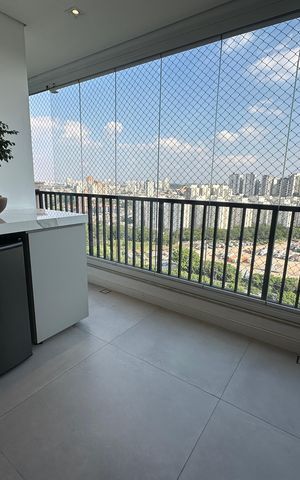 Apartamento à venda com 110m², 3 quartos e 3 vagasVaranda da Sala