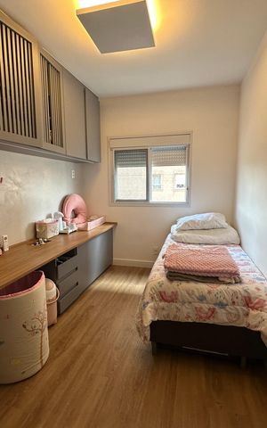 Apartamento à venda com 110m², 3 quartos e 3 vagasQuarto