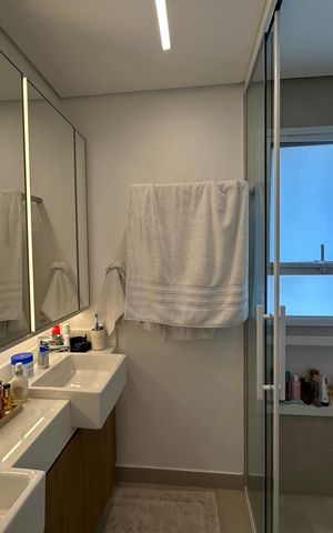 Apartamento à venda com 110m², 3 quartos e 3 vagasBanheiro da Suíte 2