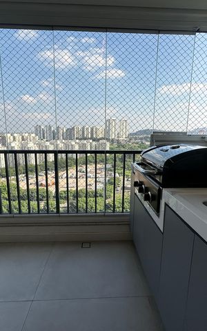Apartamento à venda com 110m², 3 quartos e 3 vagasVaranda da Sala