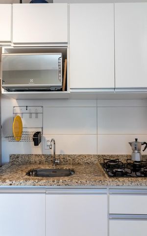 Apartamento à venda com 38m², 1 quarto e sem vagaCozinha e Sala de Jantar