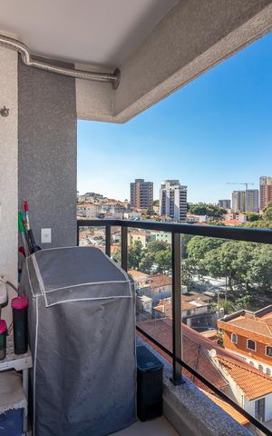 Apartamento à venda com 38m², 1 quarto e sem vagaVaranda e Área de Serviço