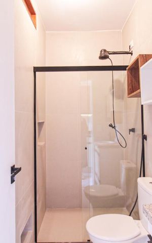Studio para alugar com 17m², 1 quarto e sem vaga Studio para alugar com 17m², 1 quarto e sem vagaBanheiro
