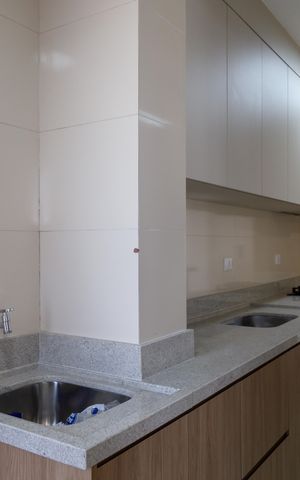 Apartamento à venda com 68m², 2 quartos e 1 vagaCozinha e Área de Serviço