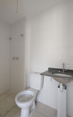 Apartamento à venda com 49m², 2 quartos e 1 vagaBanheiro Social