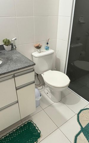 Apartamento à venda com 63m², 3 quartos e 1 vaga Apartamento à venda com 63m², 3 quartos e 1 vagaBanheiro