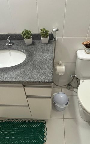Apartamento à venda com 63m², 3 quartos e 1 vaga Apartamento à venda com 63m², 3 quartos e 1 vagaBanheiro
