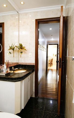 Apartamento à venda com 105m², 3 quartos e 3 vagasBanheiro Social