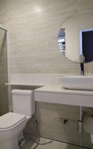 Casa para alugar com 164m², 4 quartos e 2 vagasBanheiro da Suíte 3