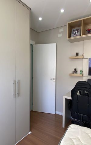 Apartamento à venda com 83m², 3 quartos e 2 vagas Apartamento à venda com 83m², 3 quartos e 2 vagasQuarto 1
