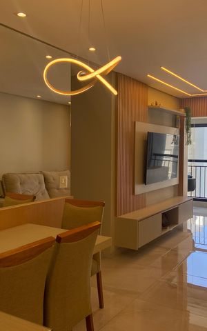 Apartamento à venda com 83m², 3 quartos e 2 vagas Apartamento à venda com 83m², 3 quartos e 2 vagasSala