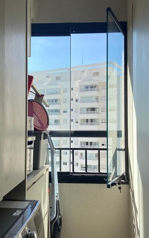 Apartamento à venda com 83m², 3 quartos e 2 vagas Apartamento à venda com 83m², 3 quartos e 2 vagasÁrea de Serviço