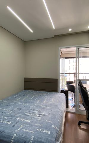 Apartamento à venda com 83m², 3 quartos e 2 vagas Apartamento à venda com 83m², 3 quartos e 2 vagasQuarto 2