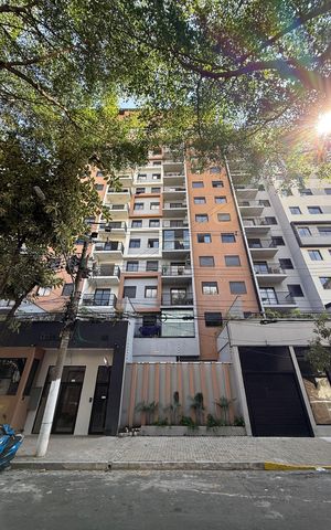 Studio à venda com 34m², 1 quarto e sem vaga