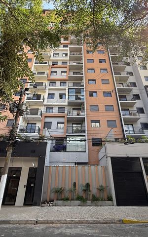 Studio à venda com 34m², 1 quarto e sem vaga
