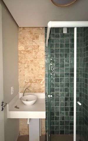 Studio à venda com 34m², 1 quarto e sem vaga