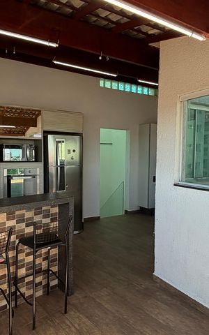 Apartamento à venda com 134m², 2 quartos e 1 vaga Apartamento à venda com 134m², 2 quartos e 1 vagaCobertura - Cozinha