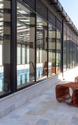 Studio para alugar com 46m², 1 quarto e 1 vaga Studio para alugar com 46m², 1 quarto e 1 vagaPiscina Coberta