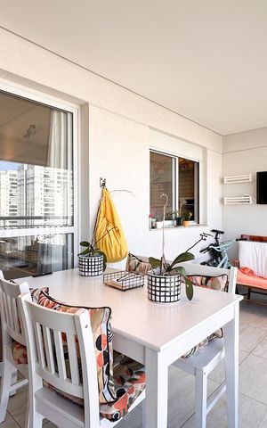 Apartamento para alugar com 94m², 3 quartos e 2 vagas Apartamento para alugar com 94m², 3 quartos e 2 vagasSacada