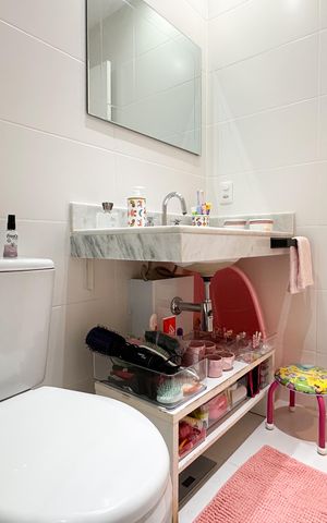 Apartamento para alugar com 94m², 3 quartos e 2 vagas Apartamento para alugar com 94m², 3 quartos e 2 vagasBanheiro Social