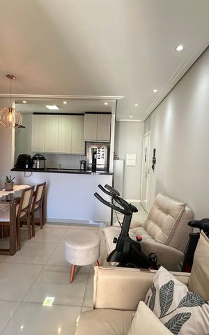 Apartamento à venda com 71m², 3 quartos e 2 vagas Apartamento à venda com 71m², 3 quartos e 2 vagasSala