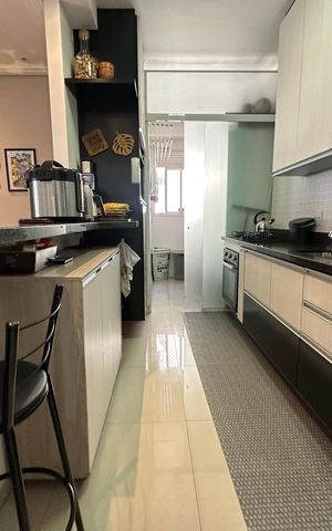 Apartamento à venda com 71m², 3 quartos e 2 vagas Apartamento à venda com 71m², 3 quartos e 2 vagasCozinha
