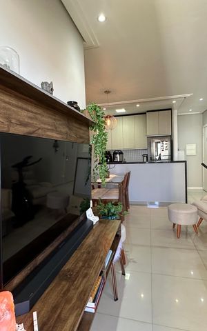 Apartamento à venda com 71m², 3 quartos e 2 vagas Apartamento à venda com 71m², 3 quartos e 2 vagasSala