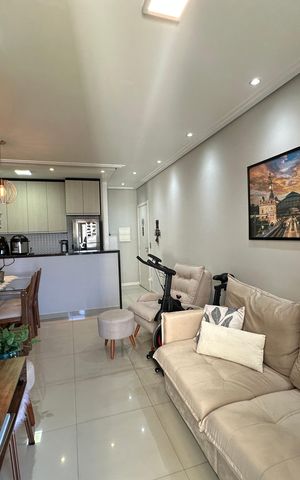 Apartamento à venda com 71m², 3 quartos e 2 vagas Apartamento à venda com 71m², 3 quartos e 2 vagasSala