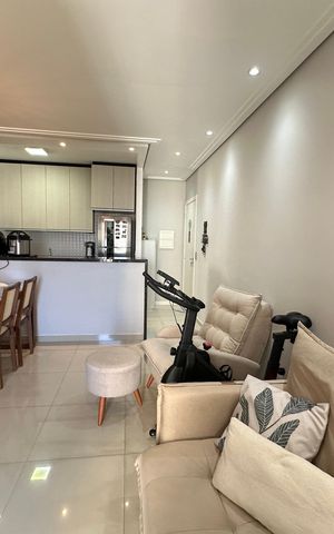 Apartamento à venda com 71m², 3 quartos e 2 vagas Apartamento à venda com 71m², 3 quartos e 2 vagasSala