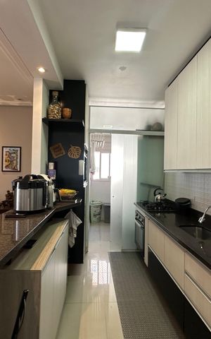 Apartamento à venda com 71m², 3 quartos e 2 vagas Apartamento à venda com 71m², 3 quartos e 2 vagasCozinha