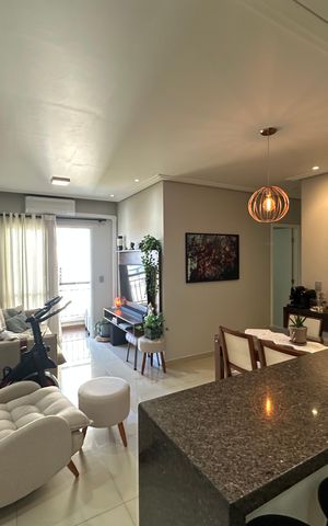 Apartamento à venda com 71m², 3 quartos e 2 vagas Apartamento à venda com 71m², 3 quartos e 2 vagasSala