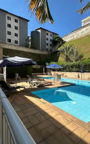 Apartamento à venda com 71m², 3 quartos e 2 vagas Apartamento à venda com 71m², 3 quartos e 2 vagasÁrea comum - Piscina