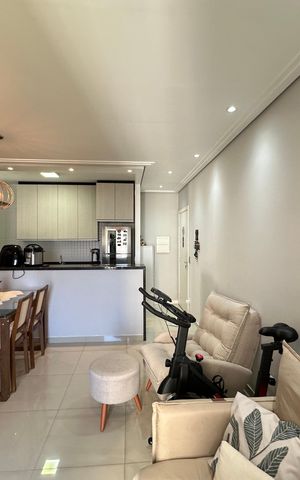 Apartamento à venda com 71m², 3 quartos e 2 vagas Apartamento à venda com 71m², 3 quartos e 2 vagasSala