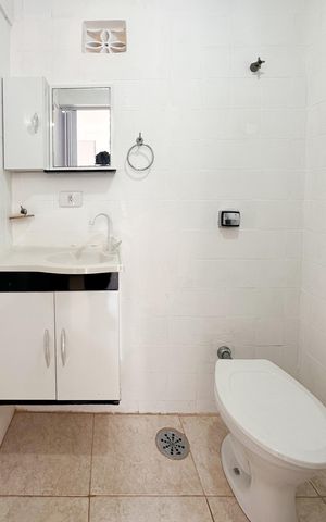 Apartamento para alugar com 37m², 1 quarto e sem vagaBanheiro Social