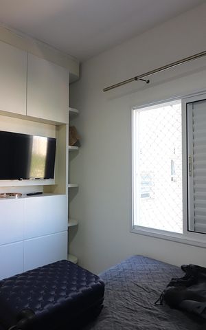 Apartamento à venda com 107m², 2 quartos e 2 vagasQuarto 2