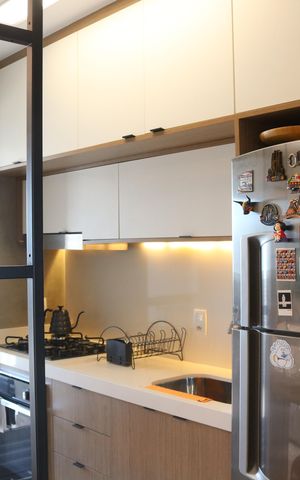 Apartamento à venda com 62m², 2 quartos e 1 vagaCozinha e Área de Serviço