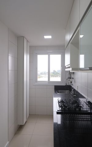 Apartamento à venda com 62m², 2 quartos e 2 vagasCozinha e Área de Serviço