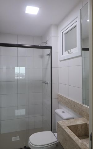 Apartamento à venda com 62m², 2 quartos e 2 vagasBanheiro