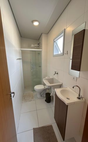 Studio à venda com 30m², 1 quarto e sem vaga Studio à venda com 30m², 1 quarto e sem vagaBanheiro
