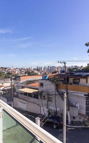 Casa à venda com 109m², 3 quartos e 2 vagas Casa à venda com 109m², 3 quartos e 2 vagasVaranda Quarto 3 - Suíte