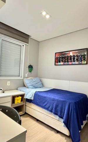 Apartamento à venda com 121m², 3 quartos e 2 vagas Apartamento à venda com 121m², 3 quartos e 2 vagasSuite 3